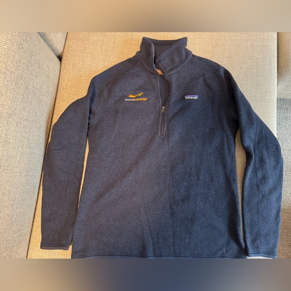 Patagonia Dark Blue Half-Zip Fleece